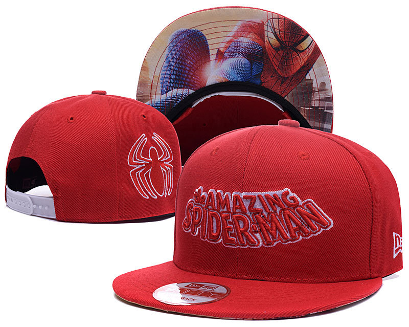 The Amazing Spiderman Red Adjustable Hat LH
