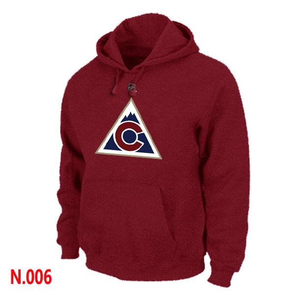 Avalanche Red Team Logo Pullover Hoodie