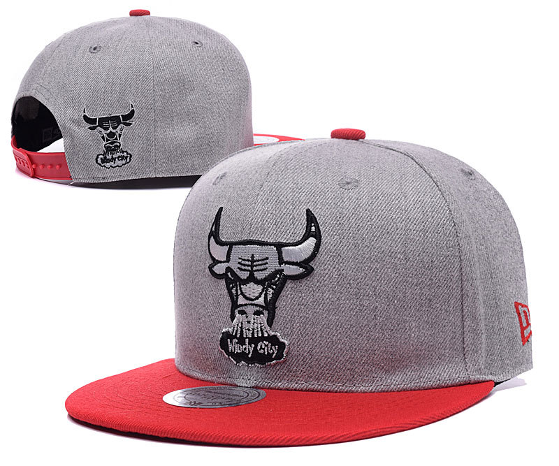 Bulls Grey Adjustable Cap LH