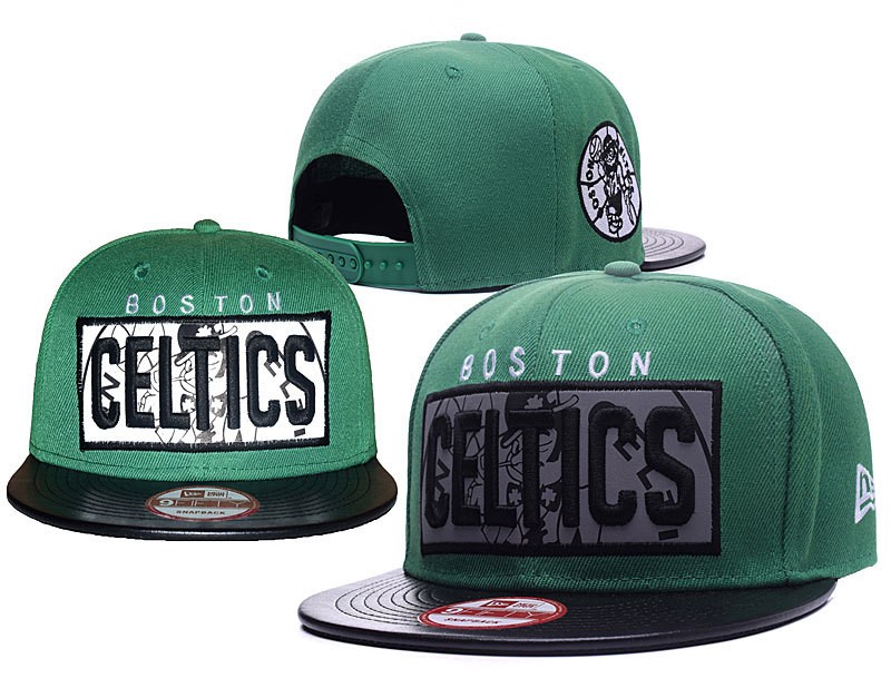 Celtics Team Logo Green Reflective Ajustable Hat GS