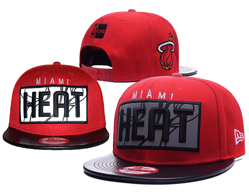 Heat Team Logo Red Reflective Ajustable Hat GS