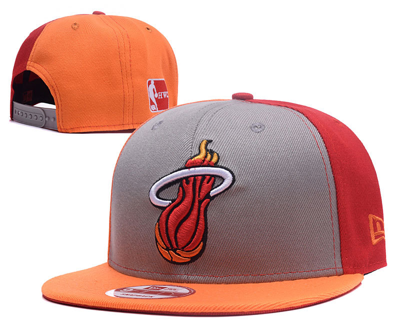 Heat Team Logo Red & Orange Adjustable Hat GS