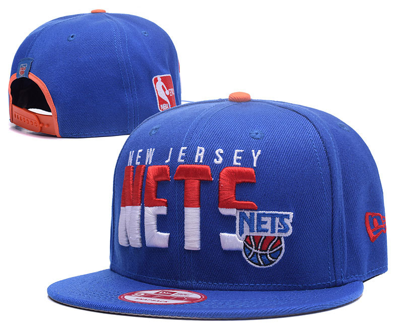 Nets Team Logo Blue Adjustable Hat GS