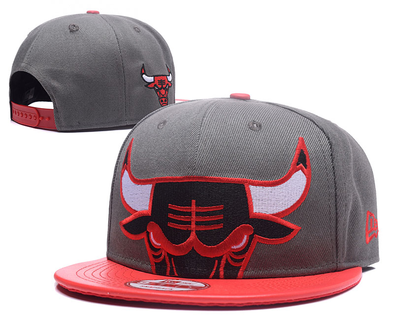 Bulls Cute Logo Grey Adjustable Hat YS