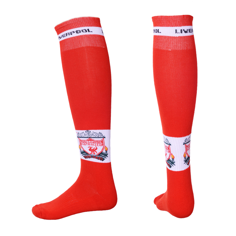 Liverpool Red Soccer Socks