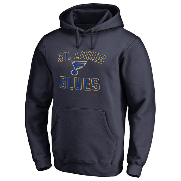 St. Louis Blues Victory Arch Pullover Hoodie Navy
