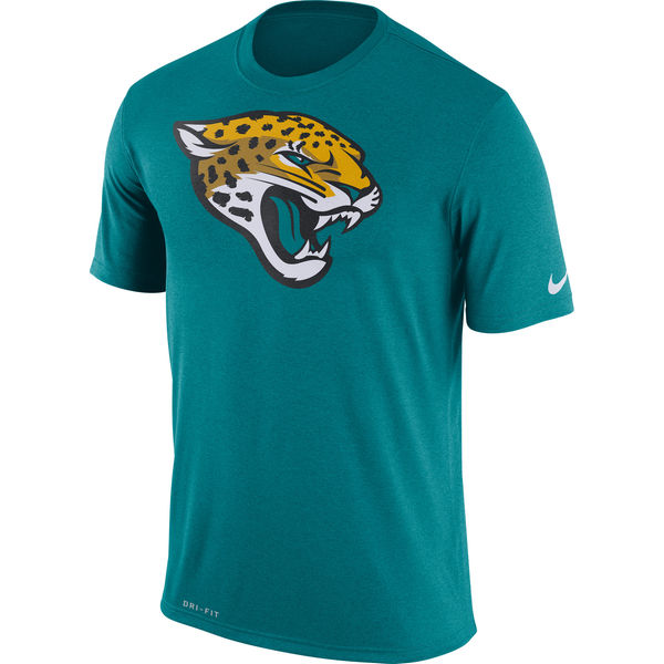 Jacksonville Jaguars Nike Legend Logo Essential 3 Performance T-Shirt Teal