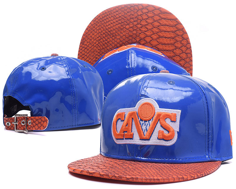 Cavaliers Team Logo Blue Adjustable Hat GS