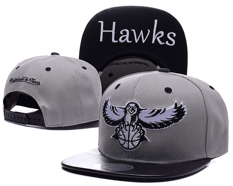 Hawks Grey Adjustable Hat LH