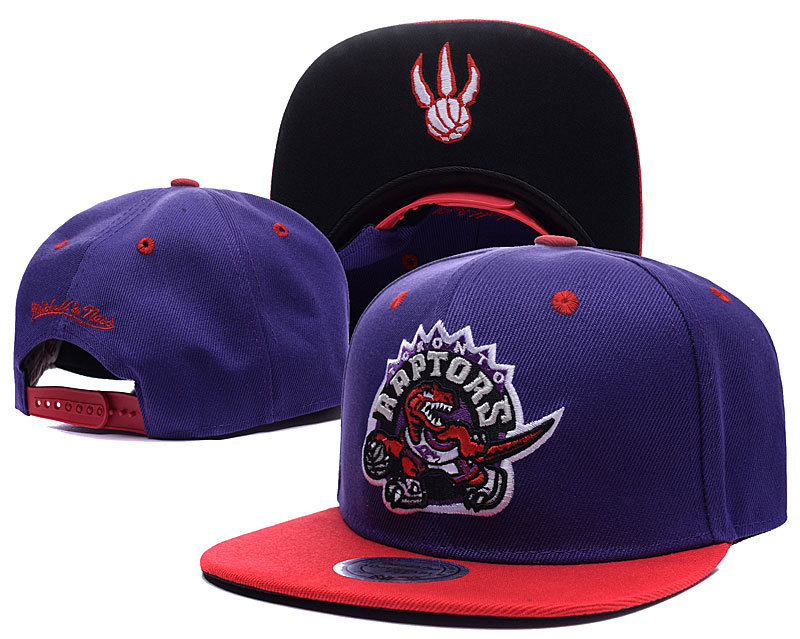 Raptors Purple Adjustable Hat LH