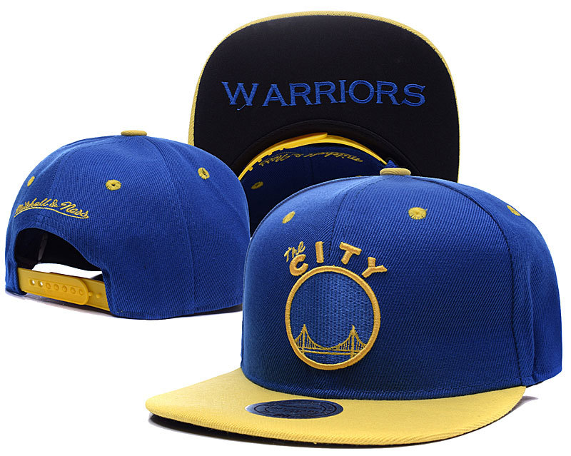 Warriors Blue Adjustable Hat LH