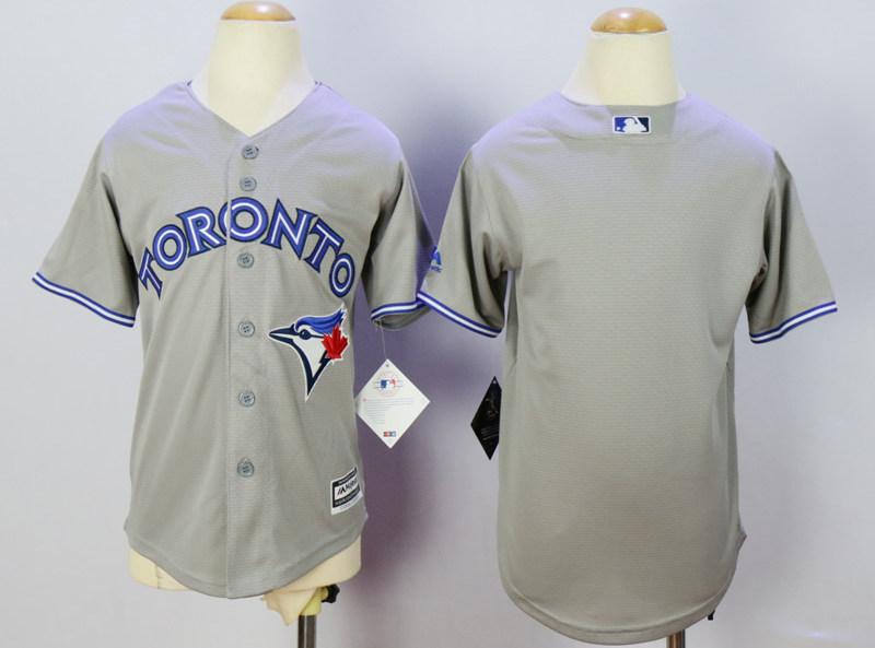 Blue Jays Blank Youth New Cool Base Jersey