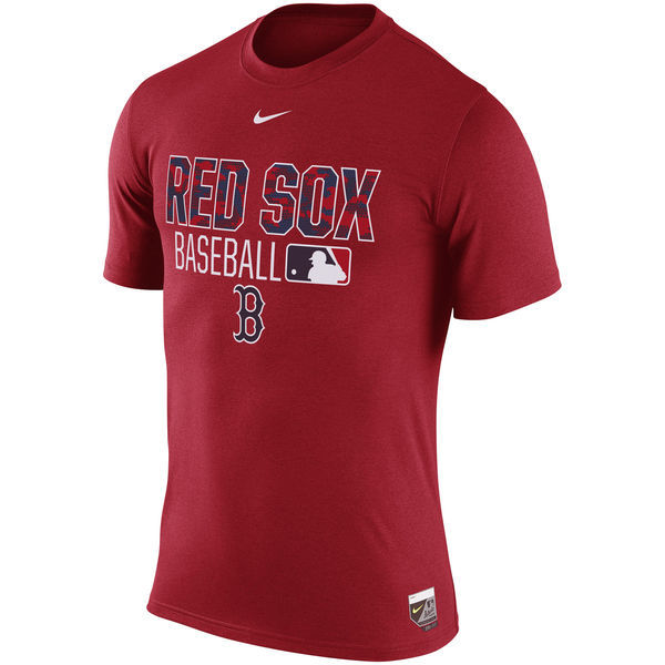 Nike Red Sox Red Men's Short Sleeve T-Shirt