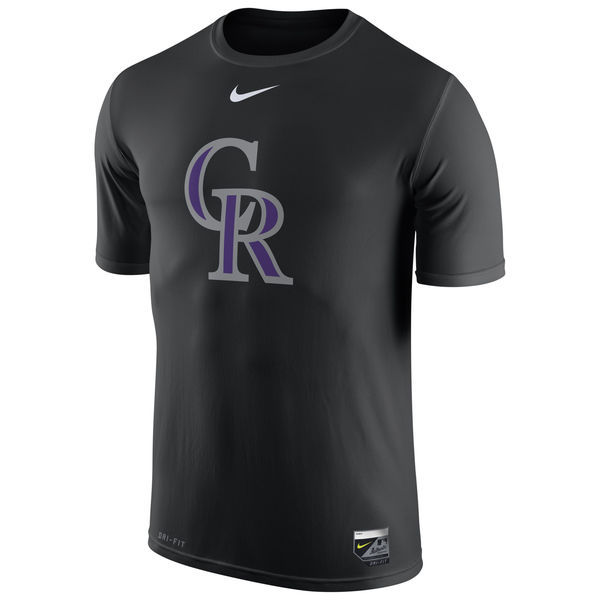 Nike Rockies Fresh Logo Grey Men's Short Sleeve T-Shirt