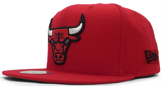 Bulls Red Adjustable Hat GF