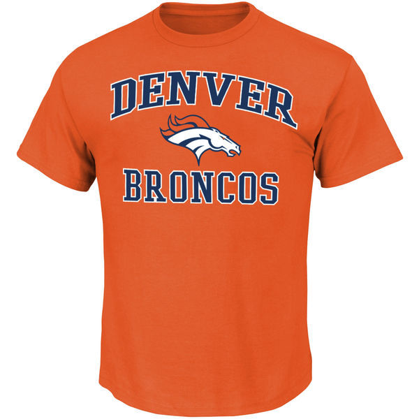 Nike Denver Broncos Orange Short Sleeve Men's T-Shirt03