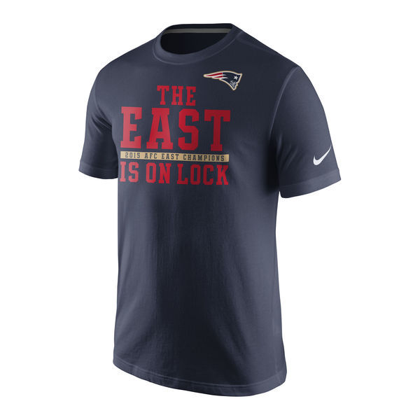 Nike New England Patriots Blue Short Sleeve Men's T-Shirt02