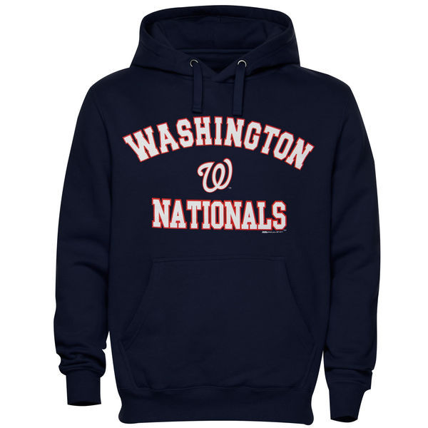 Washington Nationals Pullover Hoodie Blue
