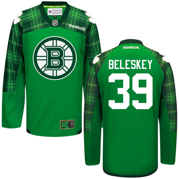 Bruins 39 Matt Beleskey Green St. Patrick's Day Reebok Jersey