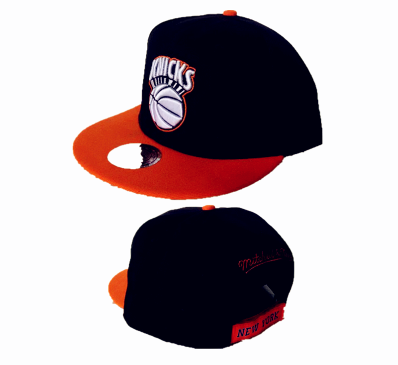 Knicks Black Adjustable Hat GF