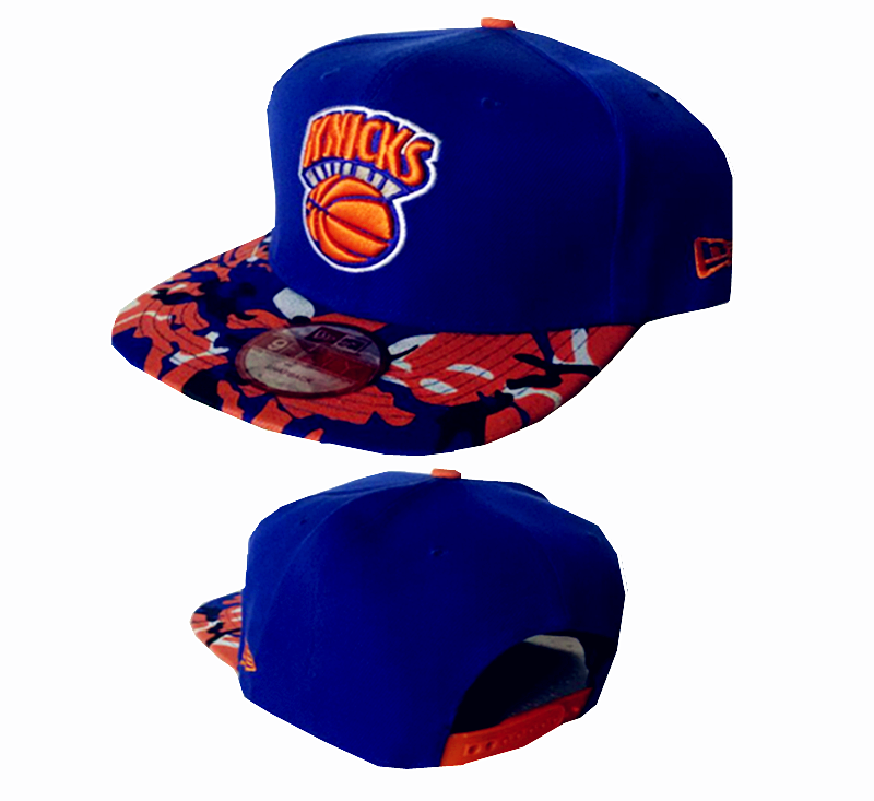 Knicks Blue Adjustable Hat GF