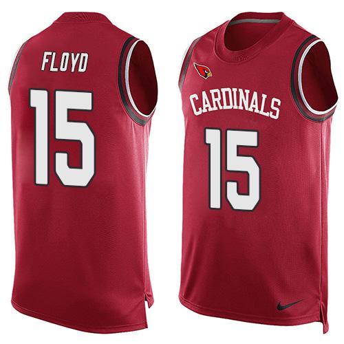 Nike Cardinals 15 Michael Floyd Red Player Name & Number Tank Top