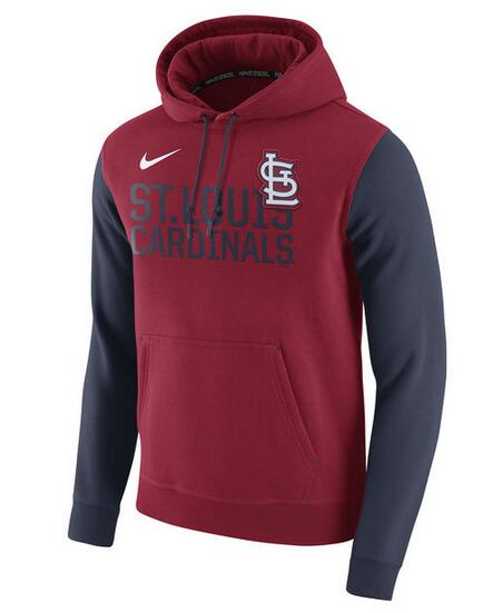 Nike St.Louis Cardinals Red Club Fleece Men's Pullover Hoodie