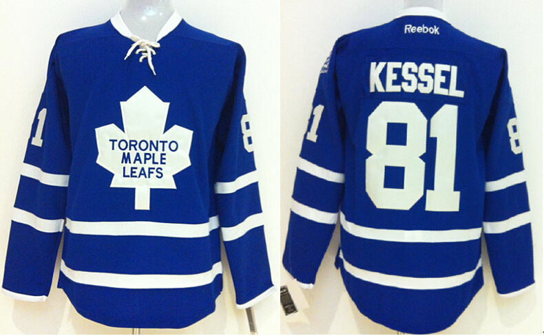 Maple Leafs 81 Phil Kessel Blue Reebok Jersey