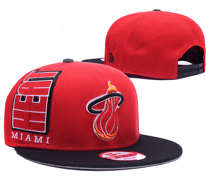 Heat Team Logo Red Adjustable Hat YH