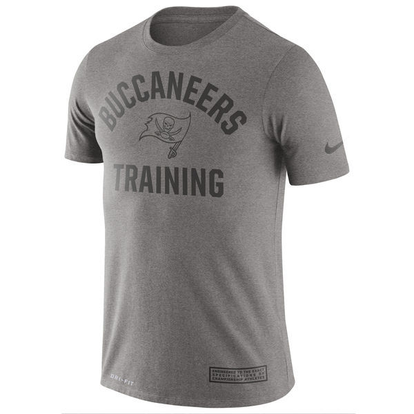 Nike Tampa Bay Buccaneers Heathered Gray Training Performance Men's T-Shirt
