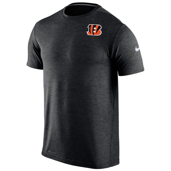 Nike Cincinnati Bengals Black Dri-Fit Touch Performance Men's T-Shirt