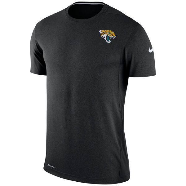 Nike Jacksonville Jaguars Black Dri-Fit Touch Performance Men's T-Shirt