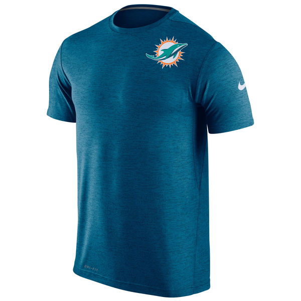 Nike Miami Dolphins Aqua Dri-Fit Touch Performance Men's T-Shirt