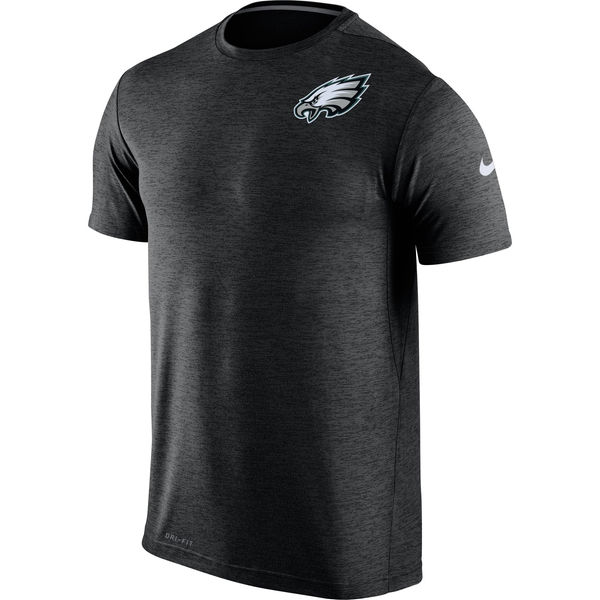 Nike Philadelphia Eagles Black Dri-Fit Touch Performance Men's T-Shirt