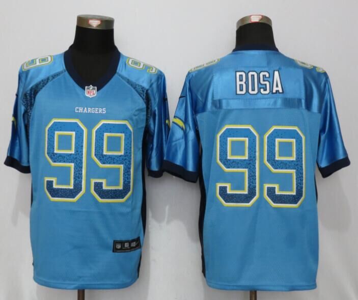 Nike Chargers 99 Joey Bosa Blue Drift Fashion Elite Jersey