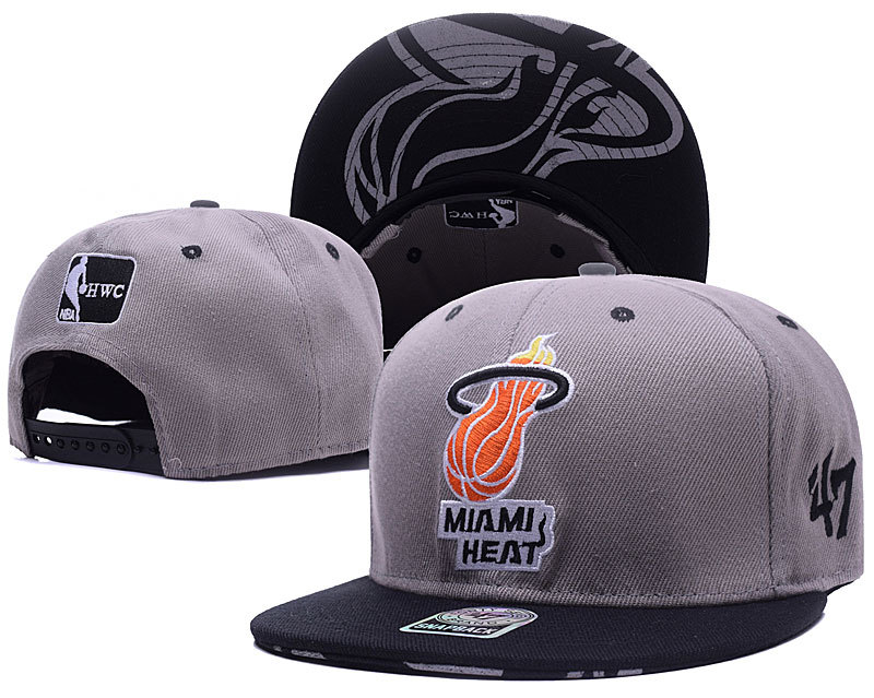 Heat Team Logo Grey Adjustable Hat GS