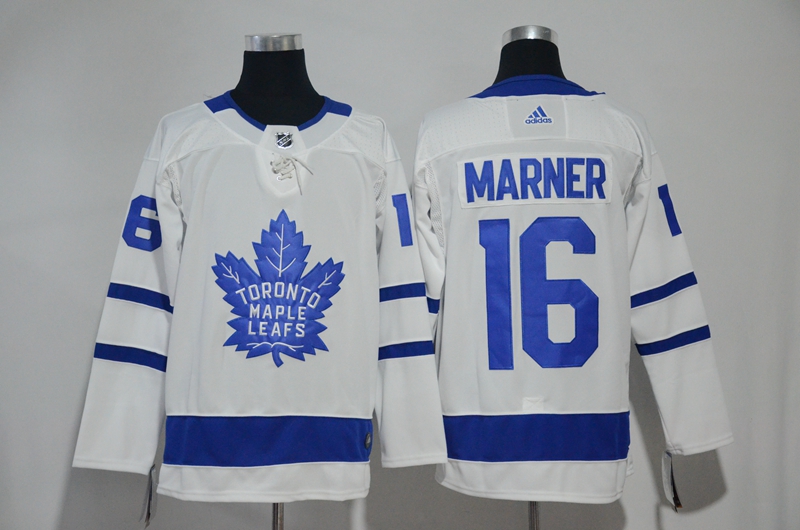Maple Leafs 16 Mitch Marner White Adidas Jersey