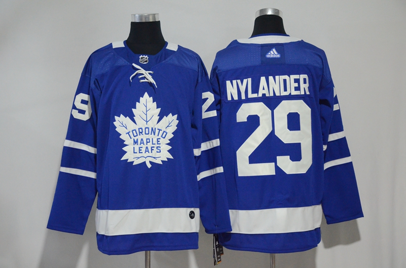 Maple Leafs 29 William Nylander Blue Adidas Jersey