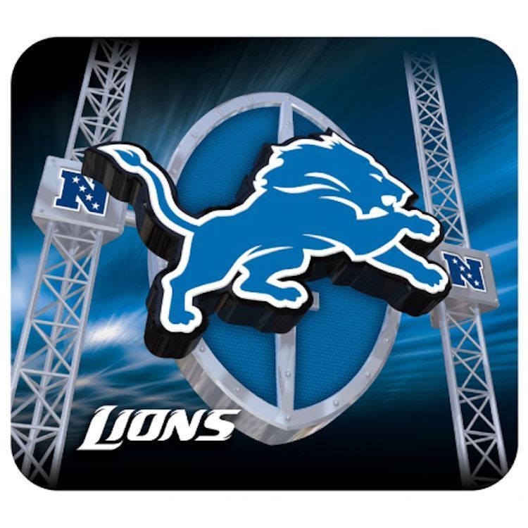 Detroits Lions Gaming/Office NFL Mouse Pad