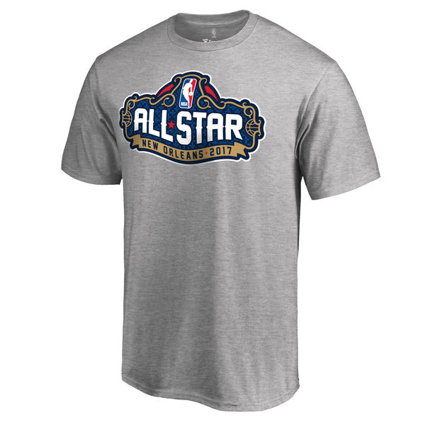 Men's Fanatics Branded Heather Gray 2017 NBA All-Star Game Big & Tall T-Shirt