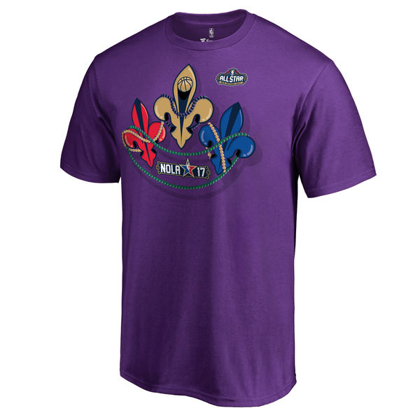 Men's Fanatics Branded Purple 2017 NBA All-Star Game Shine T-Shirt