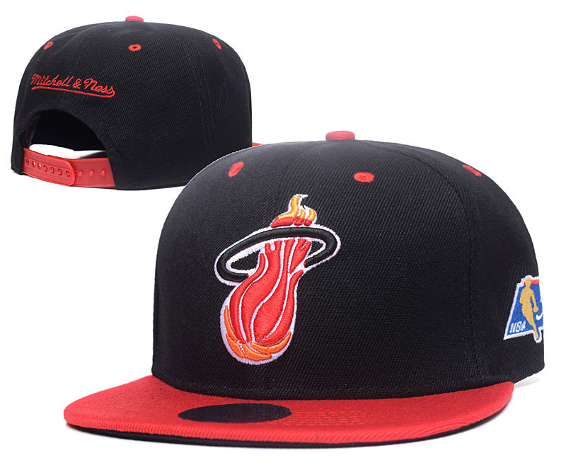 Heat Team Logo Black Adjustable Hat GS3