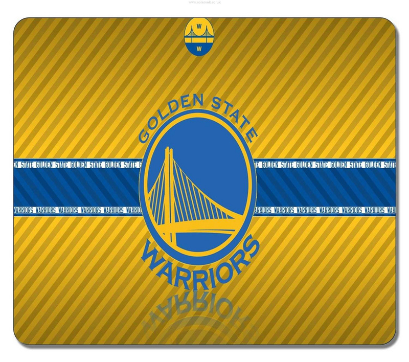 Golden State Warriors Gold Gaming/Office NBA Mouse Pad