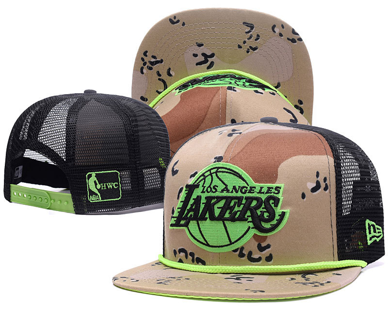 Lakers Team Logo Adjustable Hat GS