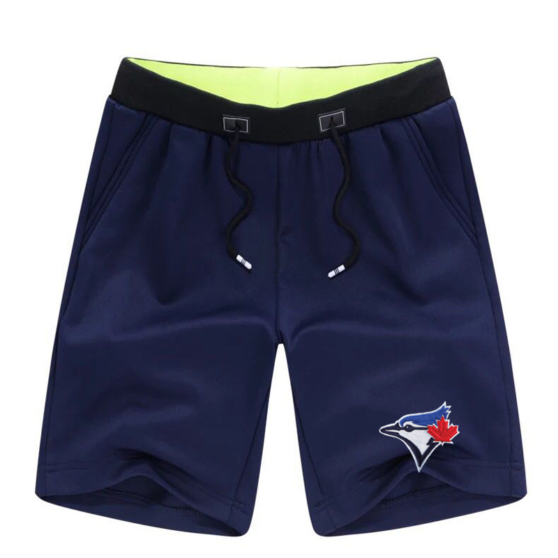 Men's Toronto Blue Jays Team Logo Navy Baseball Shorts