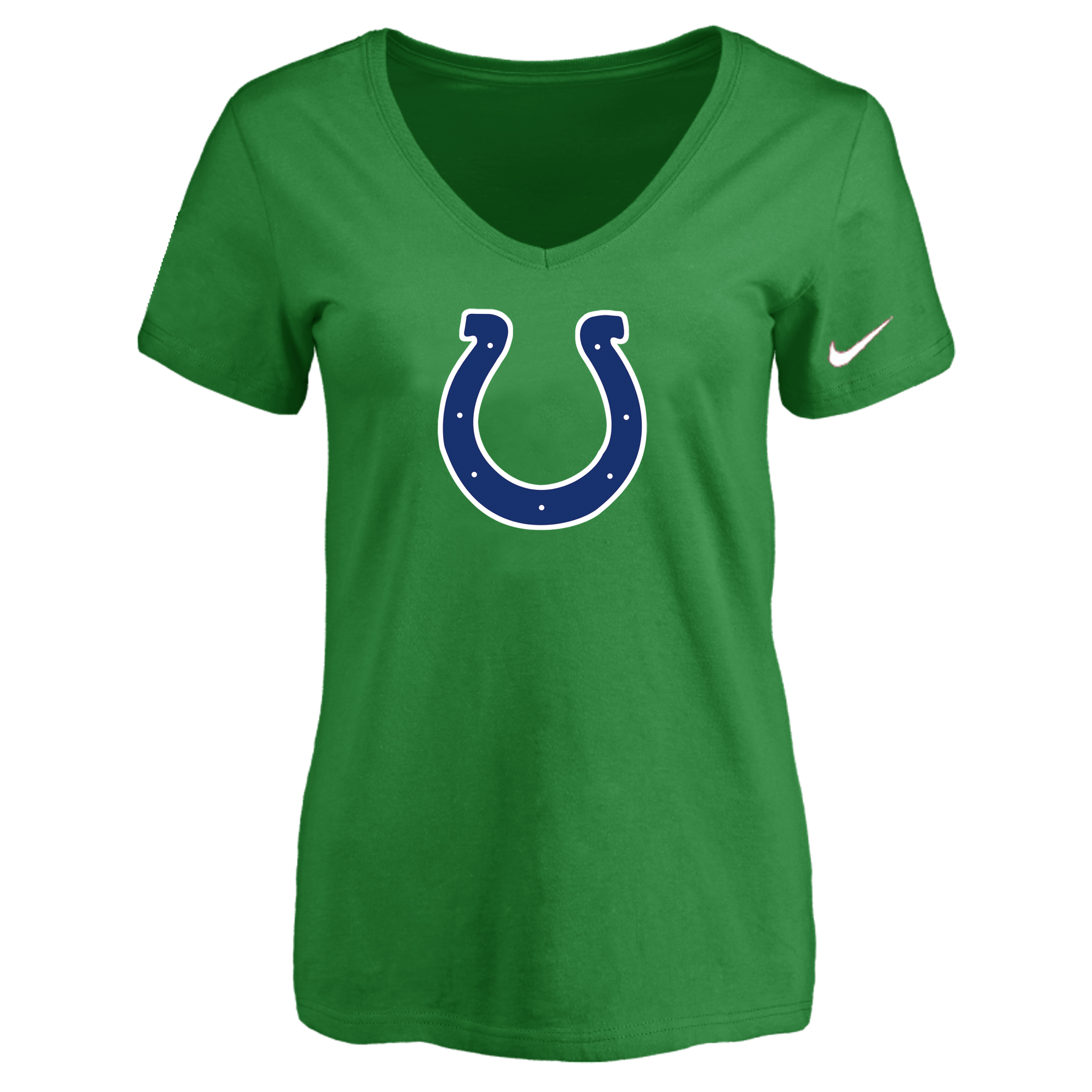 Indiannapolis Colts D.Green Women's Logo V neck T-Shirt