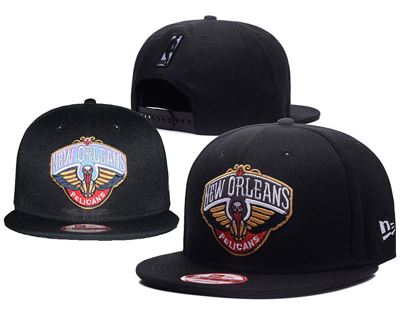 Pelicans Reflective Logo Black Adjustable Hat GS