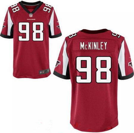 Nike Falcons 98 Takkarist McKinley Red Elite Jersey
