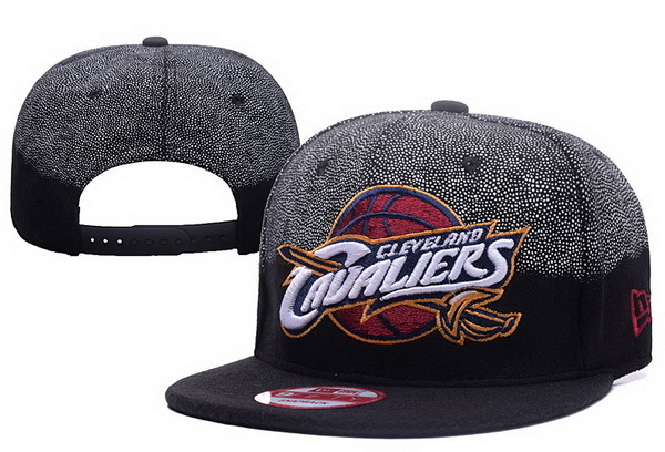 Cavaliers Team Logo Black & Gray Faded Adjustable Hat