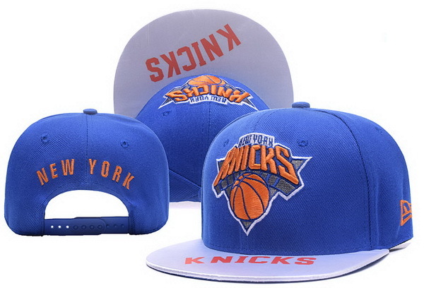 Knicks Team Logo Blue Adjustable Hat